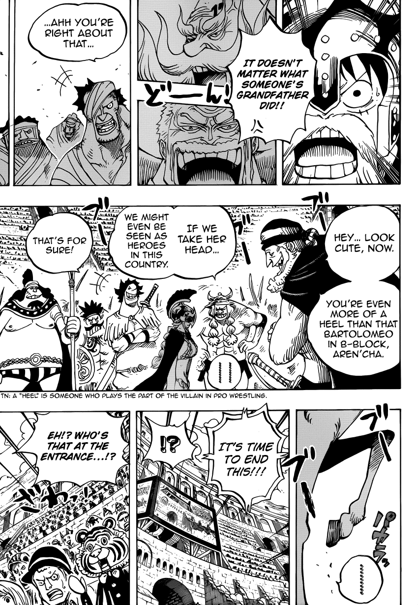 One Piece, Chapter 722 image 04